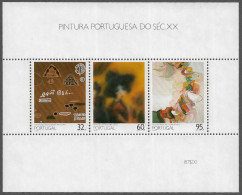 PORTUGAL STAMP - 1990 Paintings Of The 20th Century MINISHEET MNH (A1#110) - Nuevos