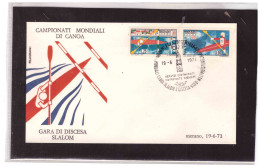 TEM18033  -  MERANO  19.6.1971   /   GARA DI DISCESA SLALOM   CAMPIONATI MONDIALI DI CANOA - Canoa