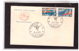 TEM18035  -  MERANO  16.6.1971   /   FDC   CAMPIONATI MONDIALI DI CANOA - Kano