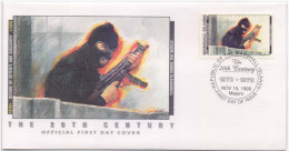 Terrorist Range The World, Palestinian Terrorists Kill, Israeli Athletes In Munich Olympic, Judaica, Gun, Marshall FDC - Jewish