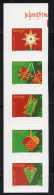 SWEDEN SVERIGE SVEZIA SUEDE 2001 CHRISTMAS NATALE NOEL WEIHNACHTEN NAVIDAD DECORATION SELF-ADHESIVE BLOCK STRIP MNH - Blocks & Sheetlets