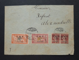 Timbres PA 7×2 , PA8 Et PA9 Sur Lettre ( Abîmée). Côte 190€ . - Briefe U. Dokumente