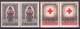 ITALIA - Trieste-Zona B -1952 Mi PAAR - RED CROSS + PORTO - MNH**VF - Mint/hinged