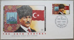 Mustafa Kemal Ataturk, Macedonia Risorta Lodge No 80 Thessaloniki, Masonic, Modern Turkey Founder, Mosque, Marshall FDC - Islam