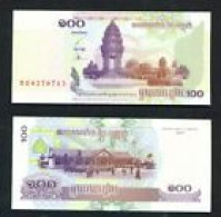 CAMBODIA  -  2001 100 Riels UNC  Banknote - Cambodge