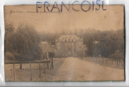 Tavier (B-5310). Carte Ancienne Collée Sur Un Carton Découpé: Château Des Comtes D'Oultremont - Eghezee