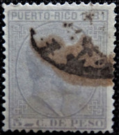 Espagne > Colonies Et Dépendances > Puerto Rico 1881 King Alfonso XII  Inscription "PUERTO-RICO 1881 Edifil N° 51 - Puerto Rico