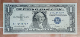 USA 1 Dollar 1957 Silver Certificate - Billets De La Federal Reserve (1928-...)