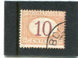 ITALY/ITALIA - 1890  POSTAGE DUE  10c  FINE USED - Portomarken