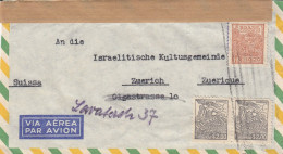 Brasilien Zensurpost Aus Dem Jahr 1955 Von Sao Paulo Nach Zürich - Briefe U. Dokumente