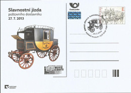 CDV PM 94 Czech R. Post Coach Ride From Vyssi Brod To Leonfelden 2013 - Stage-Coaches