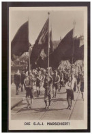 DDR (009439) Propagandakarte Die S.A.J. Maschiert, Fördert Die Sozialistische Arbeiterjugend, Ungebraucht - Scoutisme