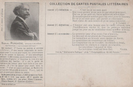 CARTES POSTALES LITTERAIRES / PRECURSEUR / SAMUEL PORCHERE / L AMOUR - Schriftsteller