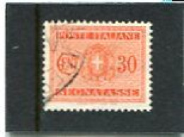ITALY/ITALIA - 1934  POSTAGE DUE  30c  FINE USED - Postage Due
