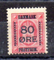 Dinamarca Serie Nº Yvert 86 * - Unused Stamps