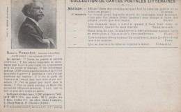 CARTES POSTALES LITTERAIRES / PRECURSEUR / SAMUEL PORCHERE / MARIAGE - Schriftsteller