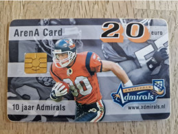 Stadion Card 20 Euro - Amsterdam Admirals - 2004 - Ajax Amsterdam ArenA Card - The Netherlands - Tarjeta - - Andere & Zonder Classificatie