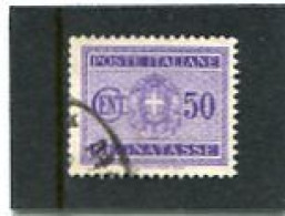 ITALY/ITALIA - 1934  POSTAGE DUE  50c  FINE USED - Strafport