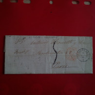 LETTRE BARCELONA POUR PARIS 1859 CACHET JONQUERA - Andere & Zonder Classificatie