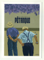 CP Utilisée. Un Après-midi à La Pétanque. Collection Holidays Design By Pauline Launay. Editions D'Art Jack. - Fumetti