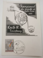 Luxembourg, Championnat Du Monde Cyclo Cross Esch-Alzette 1962 - Commemoration Cards