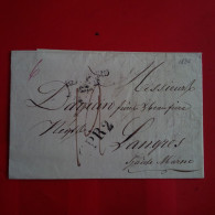 LETTRE REMSCHEID POUR LANGES 1839 - Prephilately