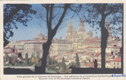 Postcard - General View Of The Santiago Cathedral, Spain - Posted 24-06-1956 - VG - Non Classés
