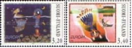 Finland Finlande Finnland 1997 Europa CEPT Fairy Tales Set Of 2 Stamps Mint - 1997