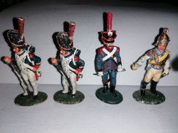 Figurines Soldats Napoleonniens DEL PRADOS EN PLOMBS - Militaires