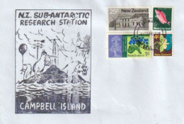 Station Meteo> Ile Campbell (sub-Antarctic Island Of New Zealand ) Lettre  Campbell Island - Clima & Meteorología