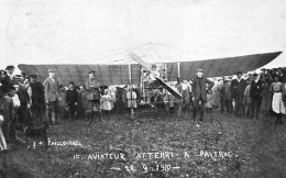 Reproduction: Payerne Failloubaz Atteri Aviateur Pionnier Premier Pilote D'avion Suisse Aérodrome - Payerne