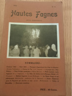 Revue HAUTES FAGNES N°3-1953 - Toerisme En Regio's