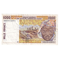 Billet, Communauté économique Des États De L'Afrique De L'Ouest, 1000 Francs - West African States