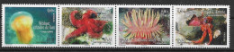 SPM St Pierre & Miquelon N° 1034 à 1037 Bande Horizontale Neuve ** MNH - Nuevos