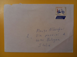 2014 BUSTA COVER PAESI BASSI OLANDA NEDERLAND BOLLO PRIORITY ICONS   FOR ITALY - Cartas