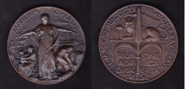 MEDAGLIA RIUNIONE ADRIATICA SICURTA TRIESTE 1938 - Italia