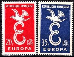 FRANCE 1958 EUROPA. Complete Set, MNH - 1958