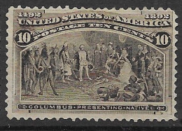 USA Mh * 1893 140 Euros Columbus - Nuovi