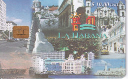 Nº 029 TARJETA DE CUBA DE LA HABANA - Cuba