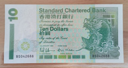 Hong Kong 10 Dollars 1994 Standard Chartered UNC - Hongkong