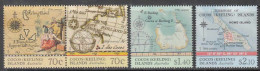 2014 Cocos Maps  Complete Set Of 4 MNH - Cocos (Keeling) Islands