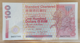 Hong Kong 100 Dollars 1998 Standard Chartered UNC - Hongkong