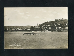 "LINZ AM RHEIN" 1930, AK "Vom Kripp Aus Gesehen, Dampfer" (B270) - Linz A. Rhein