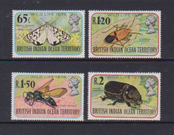 BRITISH  INDIAN  OCEAN  TERRITORY     1976    Wildlife    (4th  Series)    Set  Of  4    MH - British Indian Ocean Territory (BIOT)