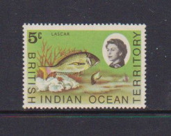 BRITISH  INDIAN  OCEAN  TERRITORY     1968    Marine  Life    5c  Multicoloured    MH - Territorio Britannico Dell'Oceano Indiano