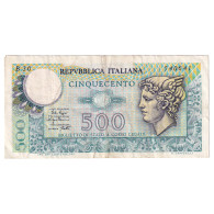 Billet, Italie, 500 Lire, 1976, 1976-12-20, KM:94, TTB - 500 Lire