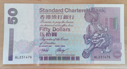 Hong Kong 50 Dollars 2001 Standard Chartered UNC - Hongkong