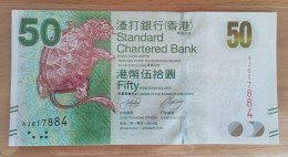 Hong Kong 50 Dollars 2010 Standard Chartered UNC - Hongkong