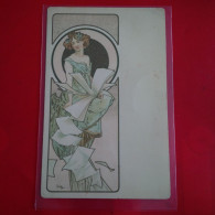 ILLUSTRATEUR MUCHA FEMME ART NOUVEAU - Mucha, Alphonse