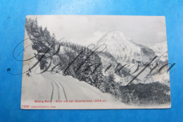 Montagne Bergen Brünig Bahn Giswilerstock Alp Herrenrüti  Spannôrter Kiental Blumlisalp  3 X Cpa - Alpinisme